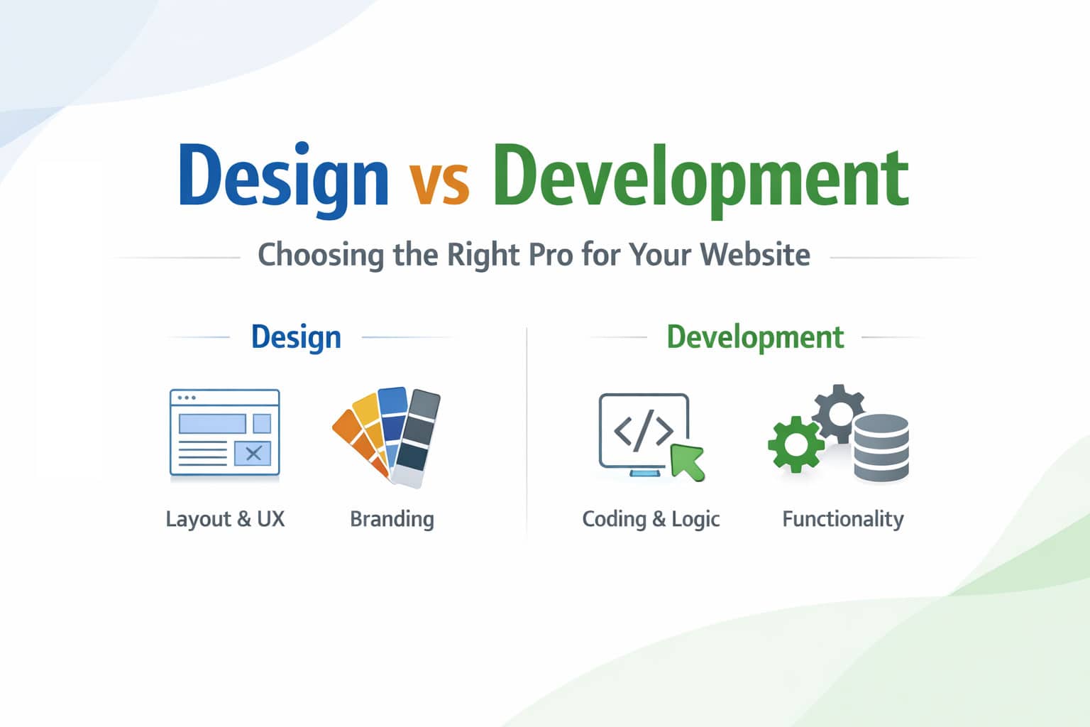Web Designer vs. Web Developer: How to Hire the Right Professional for Your Website